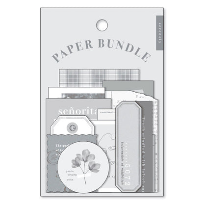Mind Wave - Pegatinas Paper Bundle - Gray