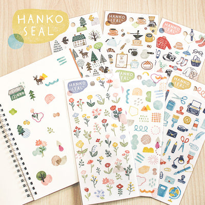 Mind Wave - Pegatinas Hanko Seal - Life
