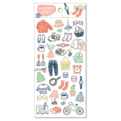 Mind Wave - Pegatinas Hanko Seal - Life