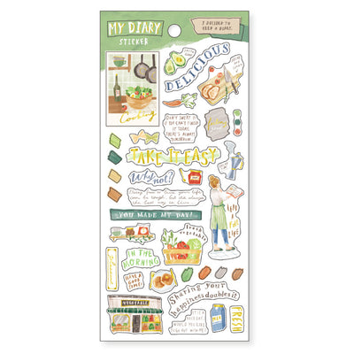 Mind Wave - Pegatinas MyDiary - Cooking