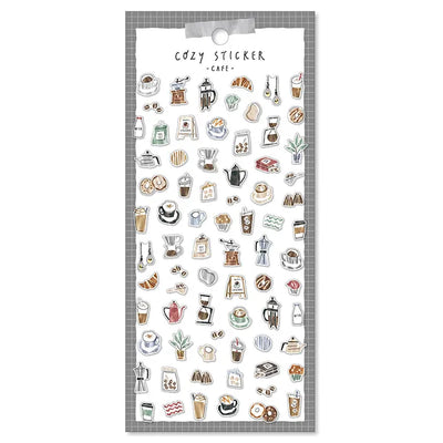 Mind Wave - Pegatinas Cozy Sticker - Cafe