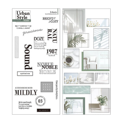 Mind Wave - Pegatinas Urban Style - Clear