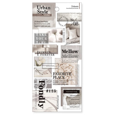 Mind Wave - Pegatinas Urban Style - Pearl grey
