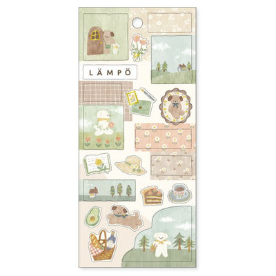 Mind Wave - Pegatinas LAMPO - Inu and Late Afternoon