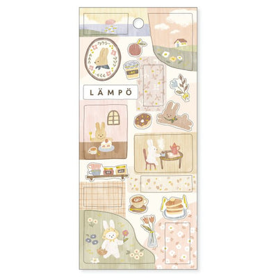 Mind Wave - Pegatinas LAMPO - Rabbit and sunset