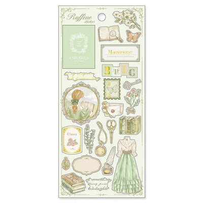 Mind Wave - Pegatinas Raffine Stickers - Mist Green