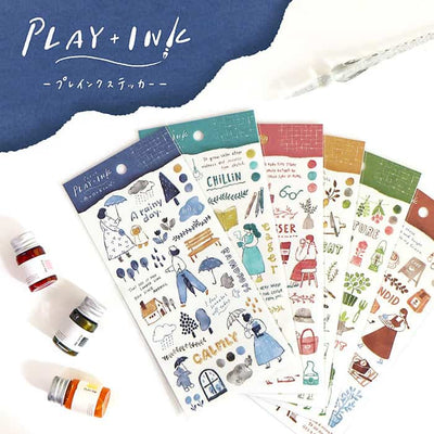 Mind Wave - Pegatinas Play Ink - Daily Notes