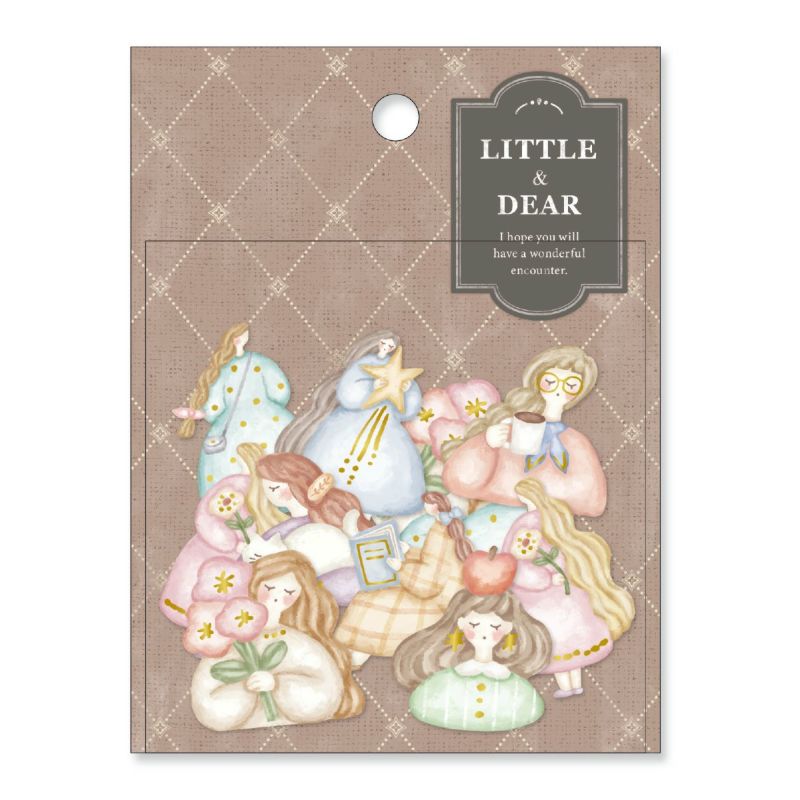 Mind Wave - Pegatinas Little & Dear - Girl