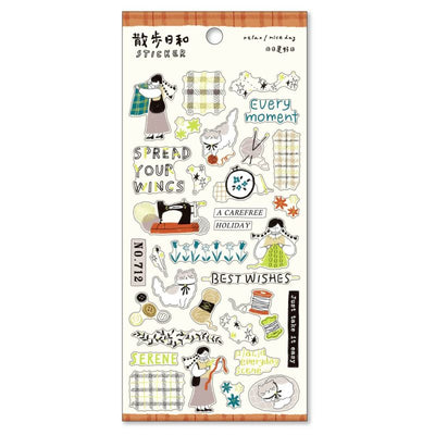 Mind Wave - Pegatinas Good Time to Walk - CRAFT STORE