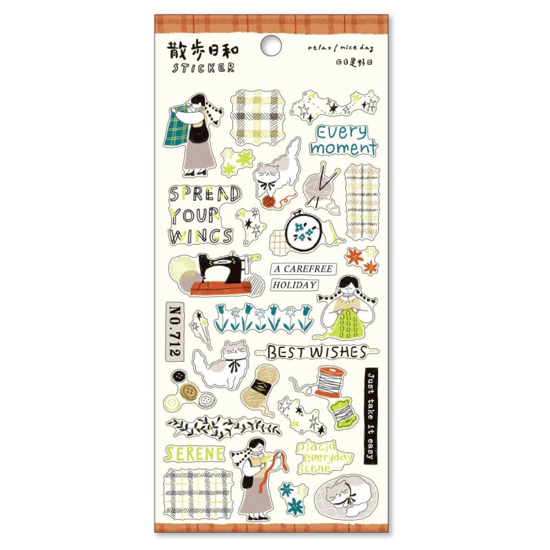 Mind Wave - Pegatinas Good Time to Walk - CRAFT STORE