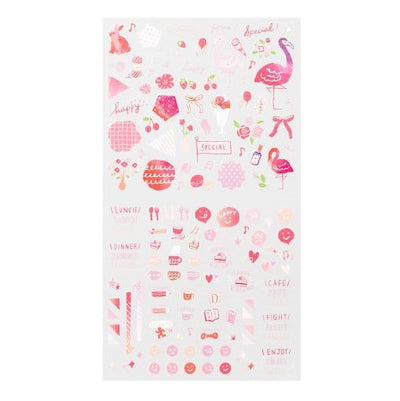 Midori - Pegatinas - Sticker Collection 2558 - Color Pink