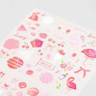 Midori - Pegatinas - Sticker Collection 2558 - Color Pink