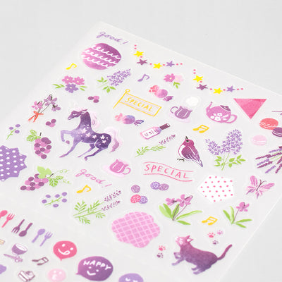 Midori - Pegatinas - Sticker Collection 2562 - Color Purple