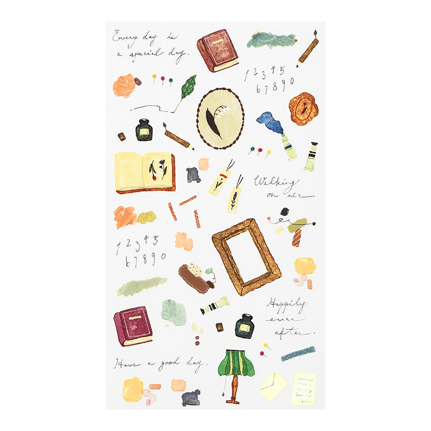 Midori - Pegatinas Transferibles 2581 - Stationery