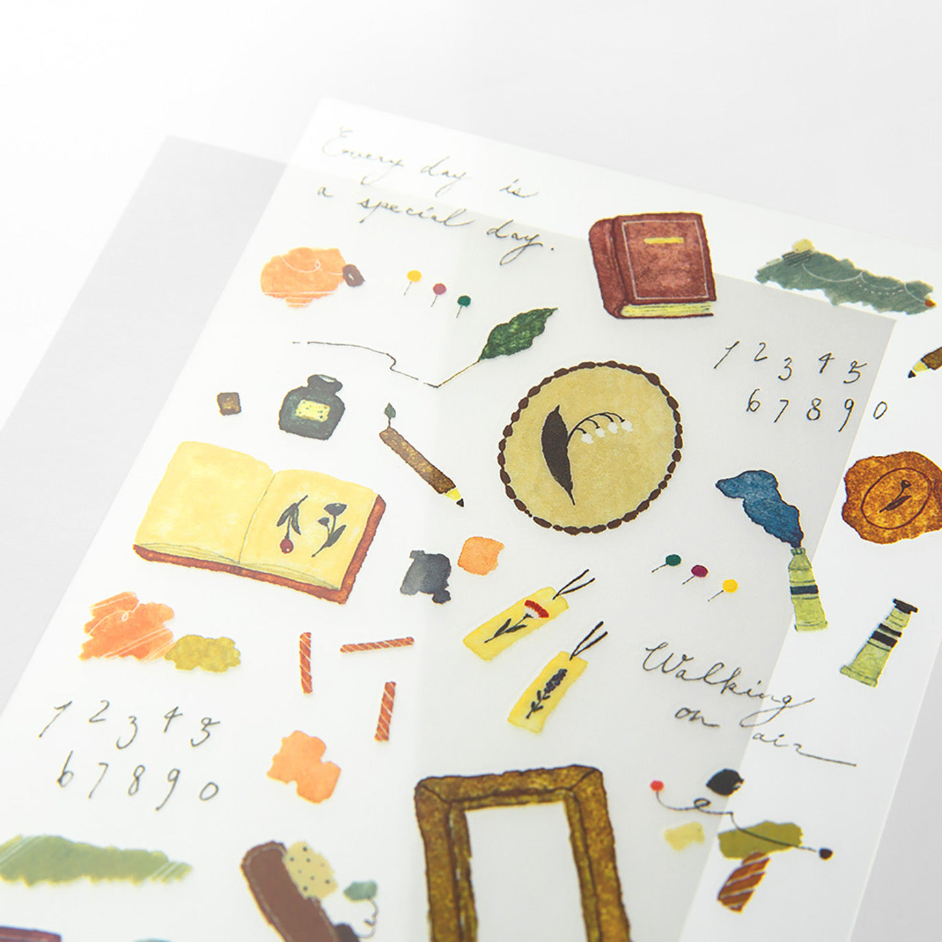 Midori - Pegatinas Transferibles 2581 - Stationery