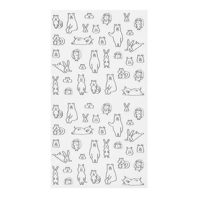 Midori - Pegatinas - Sticker Collection 2555 - Chat Forest Animals