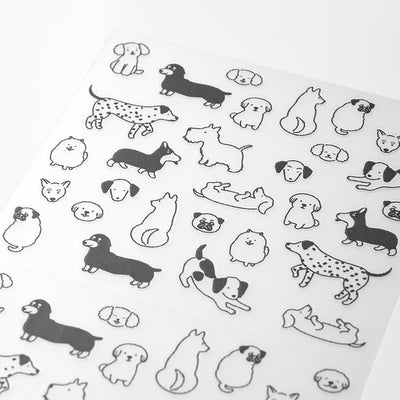 Midori - Pegatinas - Sticker Collection 2555 - Chat Dogs