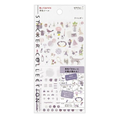 Midori - Pegatinas - Sticker Collection 2596 - Color Lavender