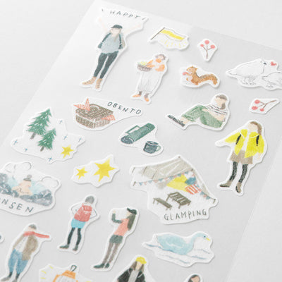 Midori - Pegatinas - 2 hojas Sticker 2638 - GoingOut