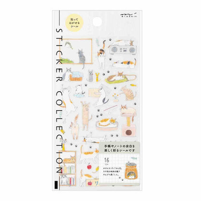 Midori - Pegatinas - Sticker Collection 2688 - Cat M