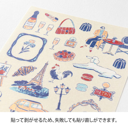 Midori - Pegatinas - Sticker Collection 2711 - French Motifs