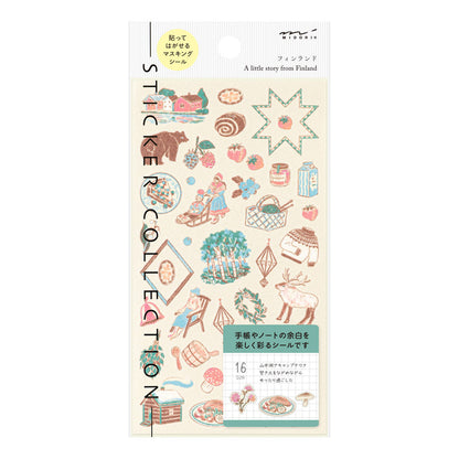 Midori - Pegatinas - Sticker Collection 2714 - Finnish Motifs