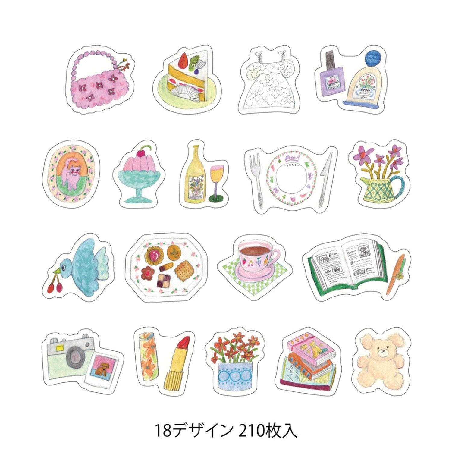 Midori - Pegatinas en rollo YURU LOG - Motifs