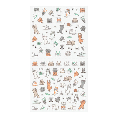 Midori - Pegatinas - Sticker Collection 2739 - Lined Cat
