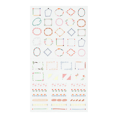 Midori - Pegatinas - Sticker Collection 2740 - Date Circle Decorative