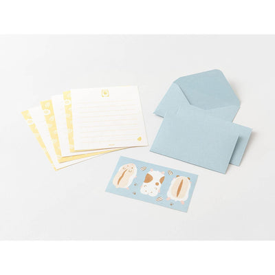 Midori - Set cartas y sobres MINI - Hungry Hamster