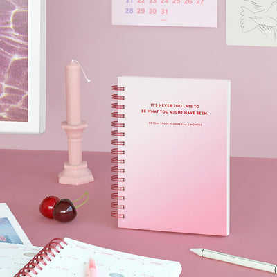 ICONIC - Planificador Estudios - Hey Day Pink