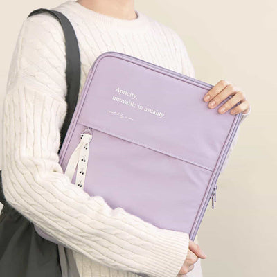 ICONIC - Funda para portátil A4 (13 pulgadas) - Blue - Cottony