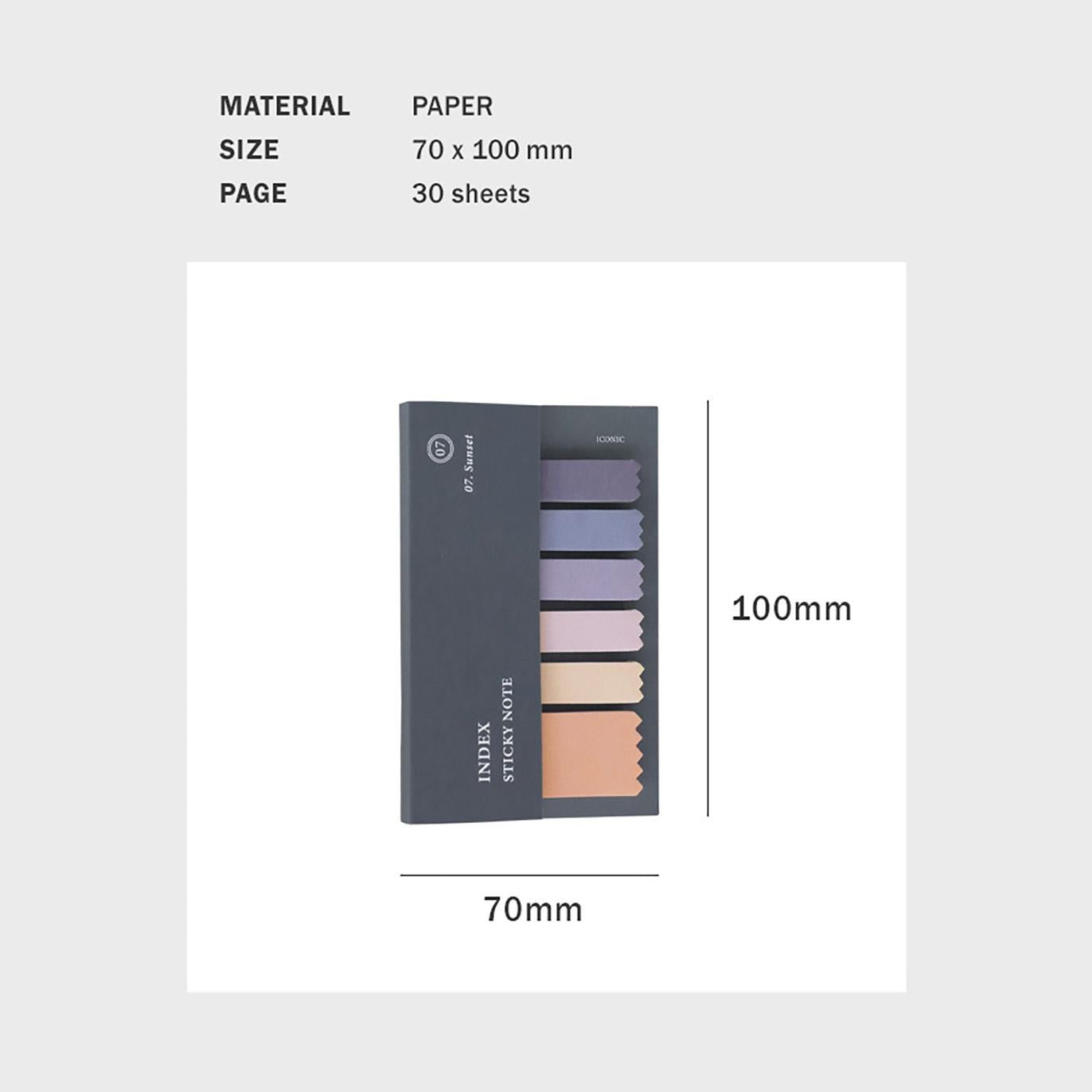 ICONIC - Notas Adhesivas - 09 Autumn