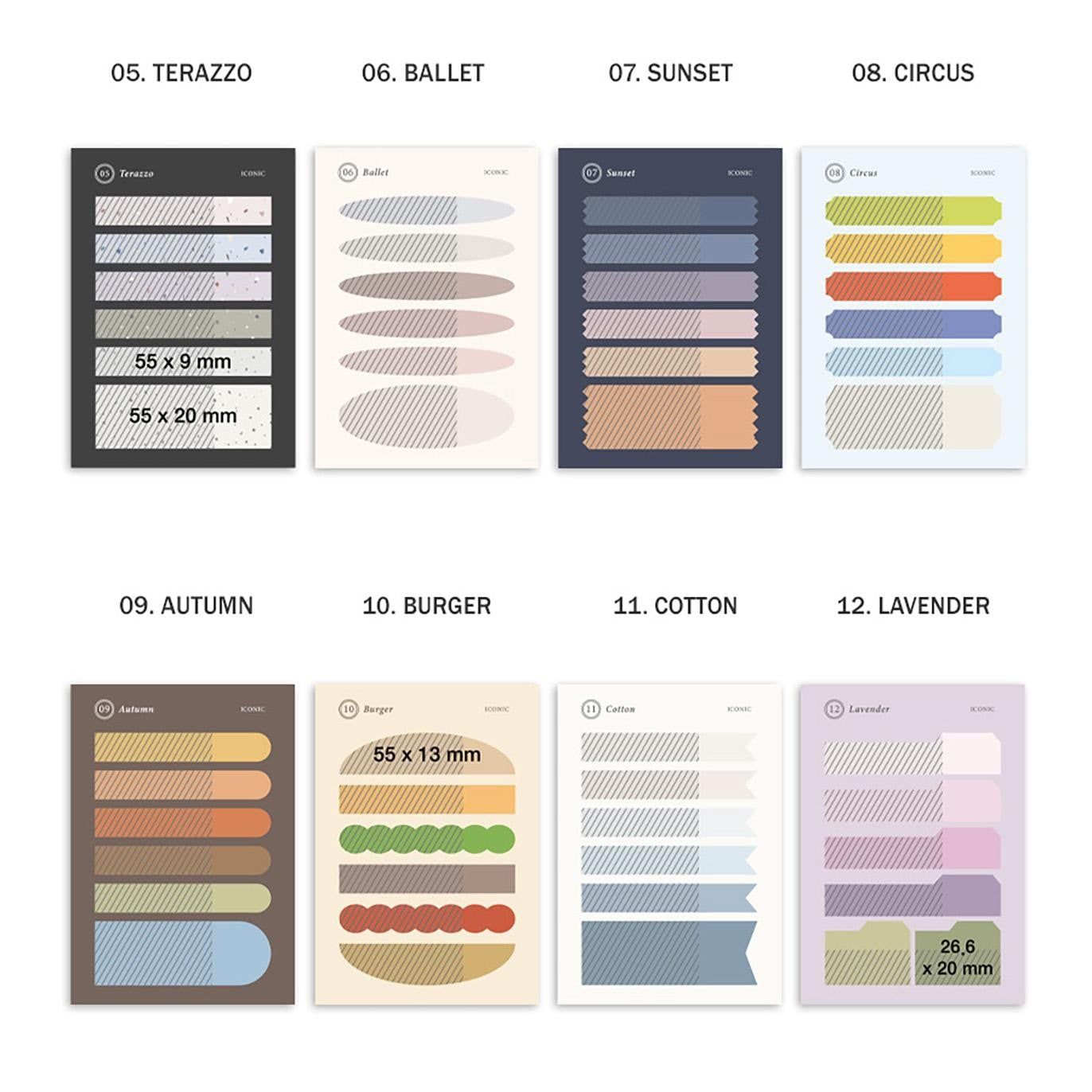 ICONIC - Notas Adhesivas - 09 Autumn