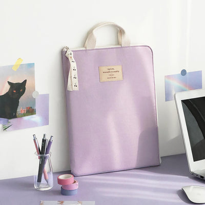 ICONIC - Funda para portátil A4 (13 pulgadas) - Lavender - Cottony
