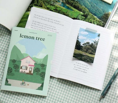 ICONIC - Cuaderno Rayas A5 - Lemon Tree - HARU