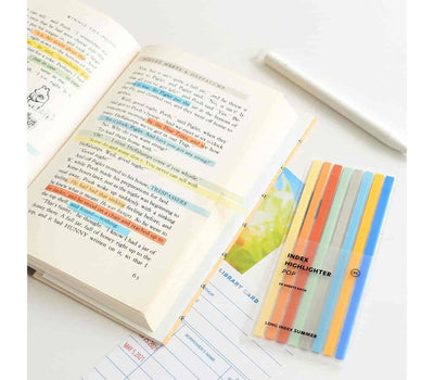 ICONIC - Notas adhesivas - Long Highlighter Summer