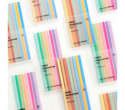 ICONIC - Notas adhesivas - Long Highlighter Summer