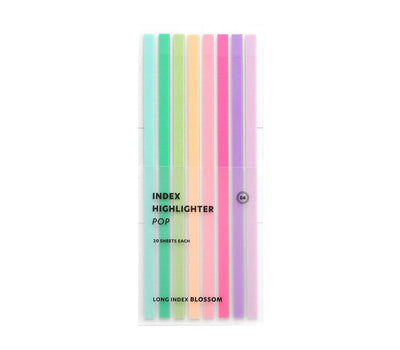 ICONIC - Notas adhesivas - Long Highlighter Blossom