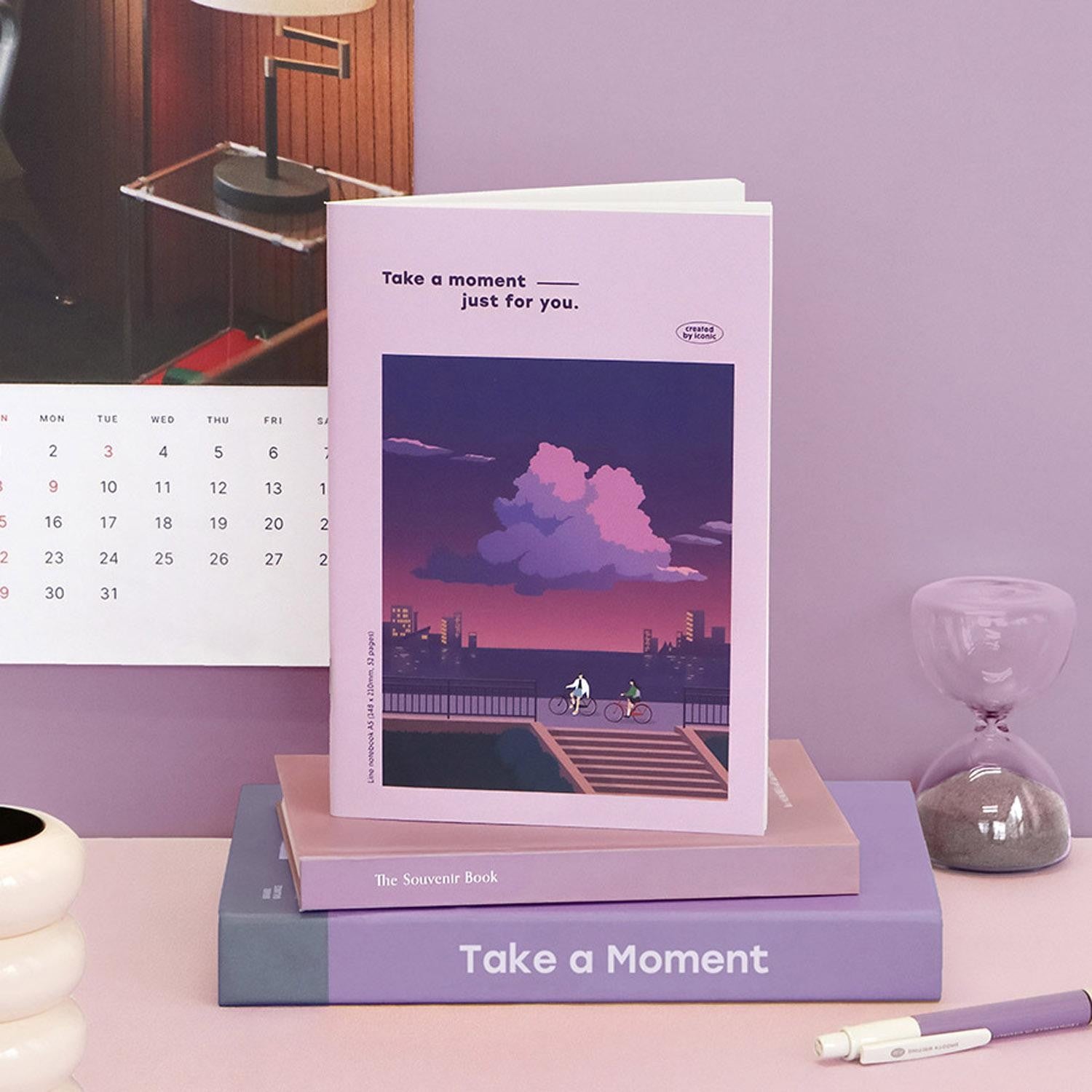 ICONIC - Cuaderno Rayas A5 - Take a Moment - HARU