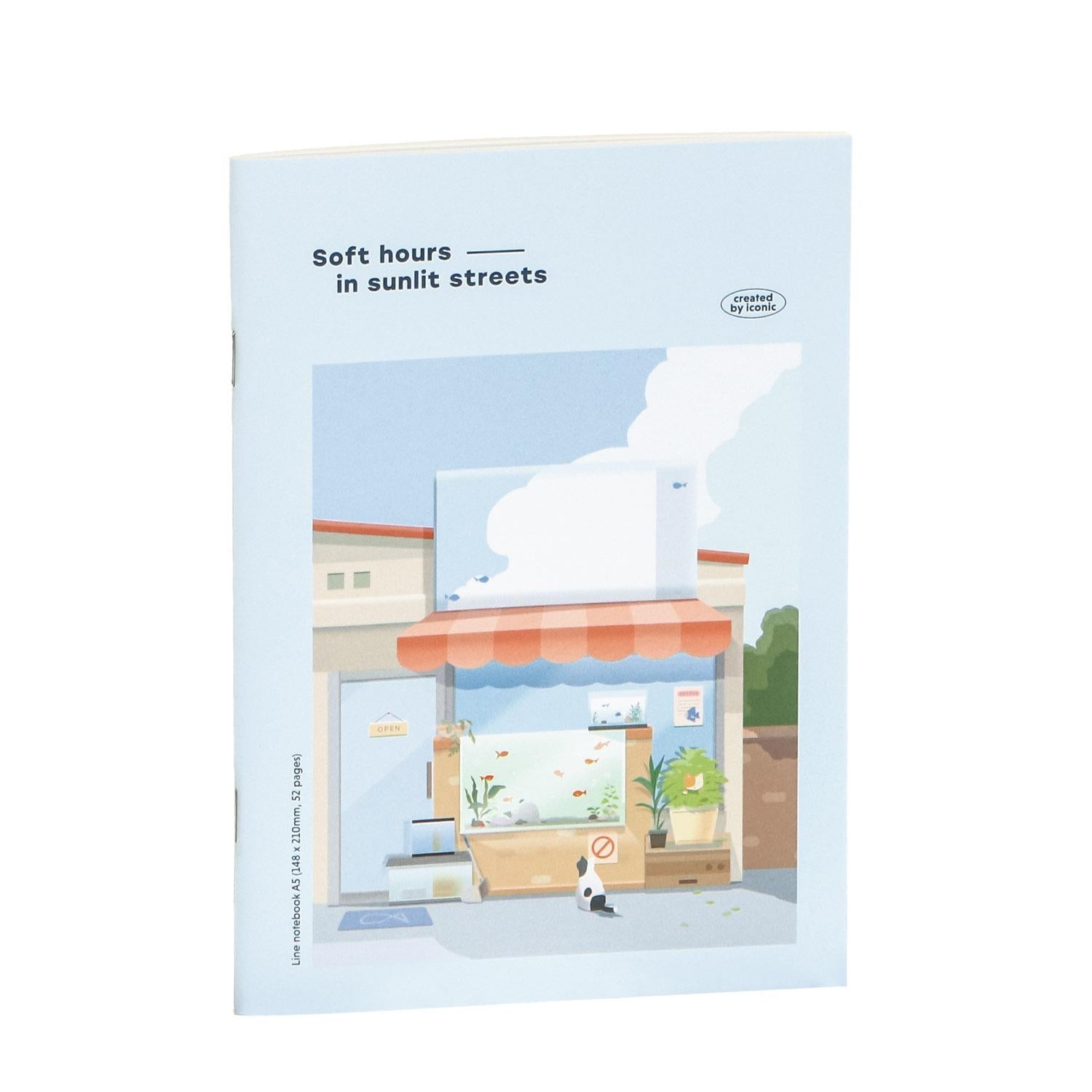ICONIC - Cuaderno Rayas A5 - Soft Hours - Ilsangjip