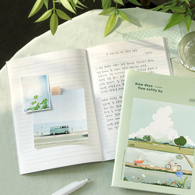 ICONIC - Cuaderno Rayas A5 - Slow Days - Ilsangjip