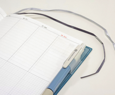 Iconic - Agenda Anual 2027 - Semana Vista A5 - The Planner M - Cream Mint