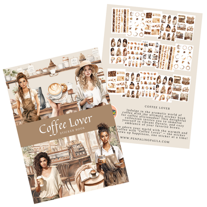Penpaling Paula - Coffee Lover - Libro de pegatinas