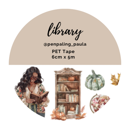 Penpaling Paula - Biblioteca - Cinta PET PRECORTADA
