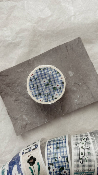 PION - Washi Tape Troquelado 25 mm - Ten Parts