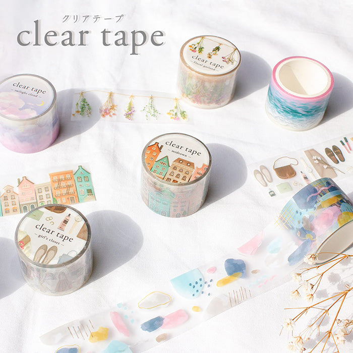 Mind Wave - Washi Tape Transparente - Girl's closet