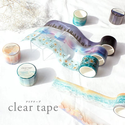 Mind Wave - Washi Tape Transparente - Floating Flower