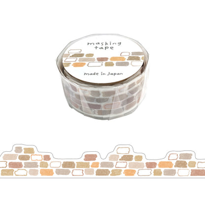 Mind Wave - Washi Tape Troquelado - Ladrillos
