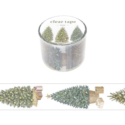 Mind Wave - Washi Tape Transparente 30mm - Tree